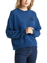 BLUZA DAMSKA LEE CREW SWS WASHED BLUE L53LJSLR 112112398